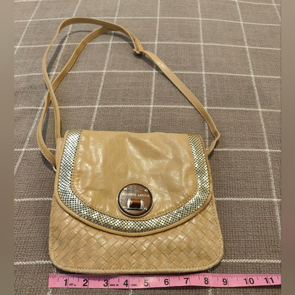 Elliott Lucca Woven Leather Purse - Picture 3 of 11